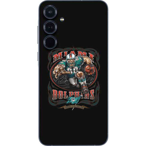 Liquid Blue NFL Miami Dolphins Running Back Galaxy A36 5G Skin